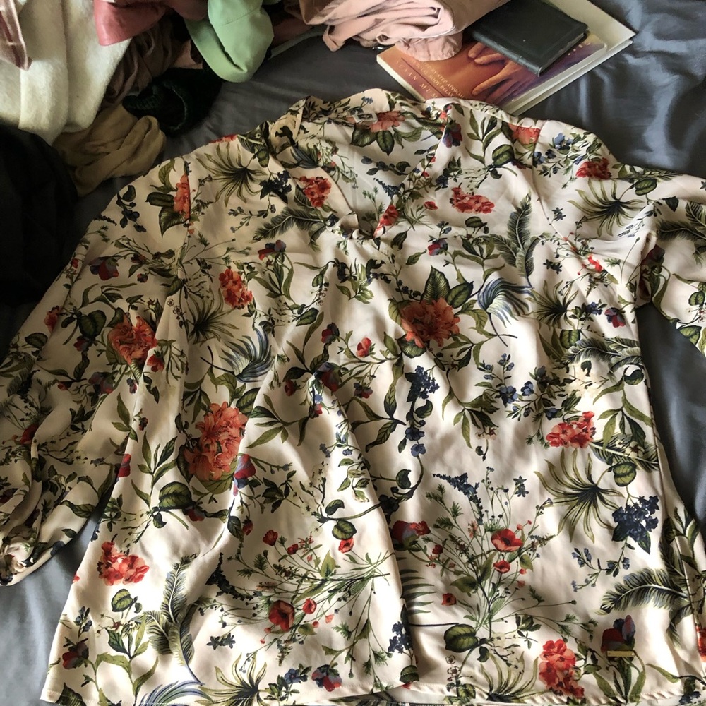 Floral Print Blouse